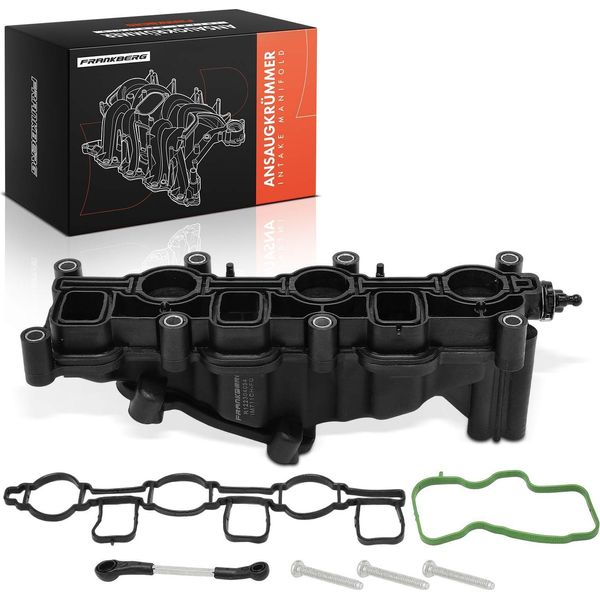 Frankberg 1X Modulo Collettore Di Aspirazione Per Vw Touareg Audi A4 8K A5 8F 8T A6 4F Q5 Q7-image