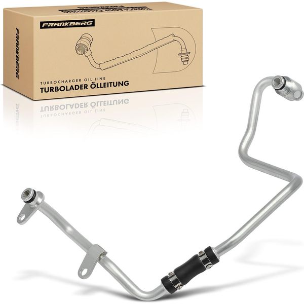 Frankberg 1X Linea Olio Turbocompressore Per Mercedes-Benz W205 W212 W166 C218 C253 X166 X253 R172 3.0L-image