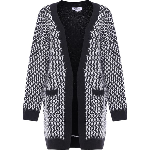 Maglione Da Donna Sidona - Nero Bianco, Xl/Xxl-image