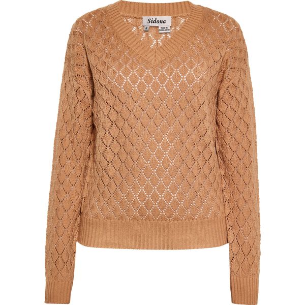 Maglione Sidona Da Donna - Cammello, Xxl-image