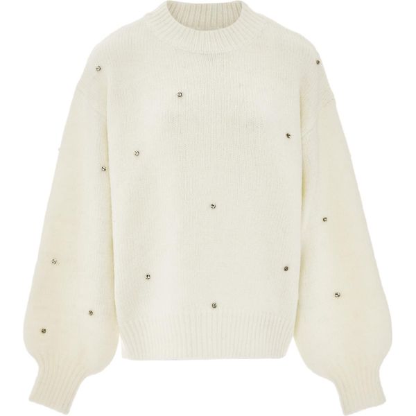 Caissa Damen Strickpullover - Wollweiss, M-image