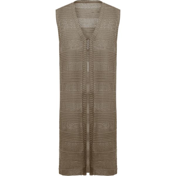 Alary Gilet Da Donna - Taupe, Xs/S-image