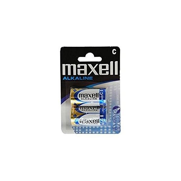 Maxell Alkaline Batterie, Baby C, 2Er Blister-image