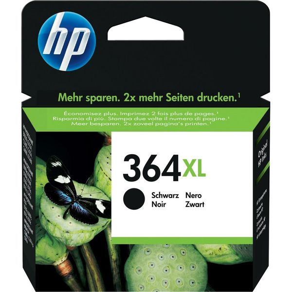 Hp 364XL CN684EE Abe High Yield Black Original Ink Cartridge Cartuccia D'inchiostro 1 Pz Resa Elevata Xl-image