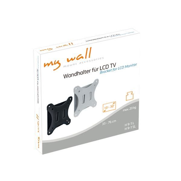 Supporto A Parete My Wall Per Tv Lcd Per Schermi Da 13" A 30"" (33 - 76 Cm), Carico Fino A 20 Kg"-image