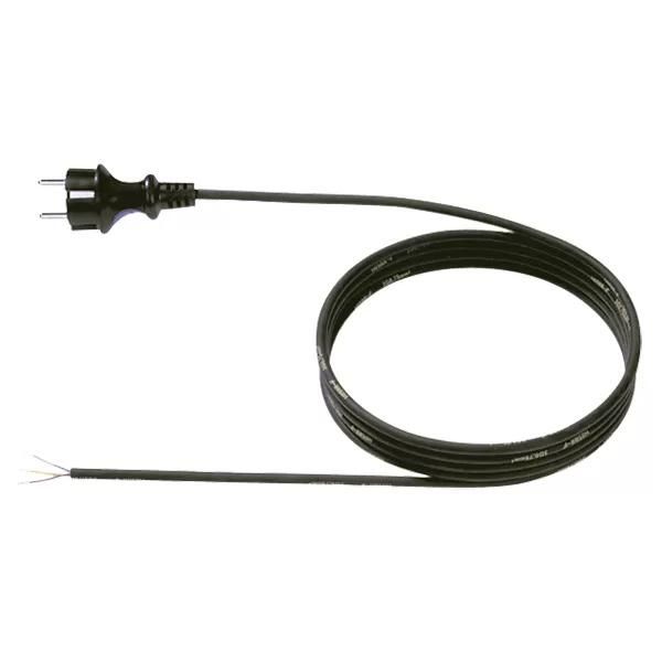 Cavo Di Alimentazione In Neoprene Bachmann 3G0,75 2M, H05RR-F 3G0,75 Nero 32/AEH-image