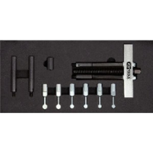 Ks Tools Set Di Estrattori Universali Per Cuscinetti A Sfera 21 Pz. 11-15 Mm - 700.1600-image