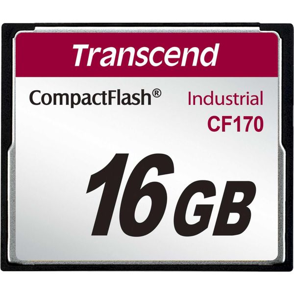 Transcend CF170 Industrial - Scheda Di Memoria Flash - 16 Gb - 170X - Compactflash-image