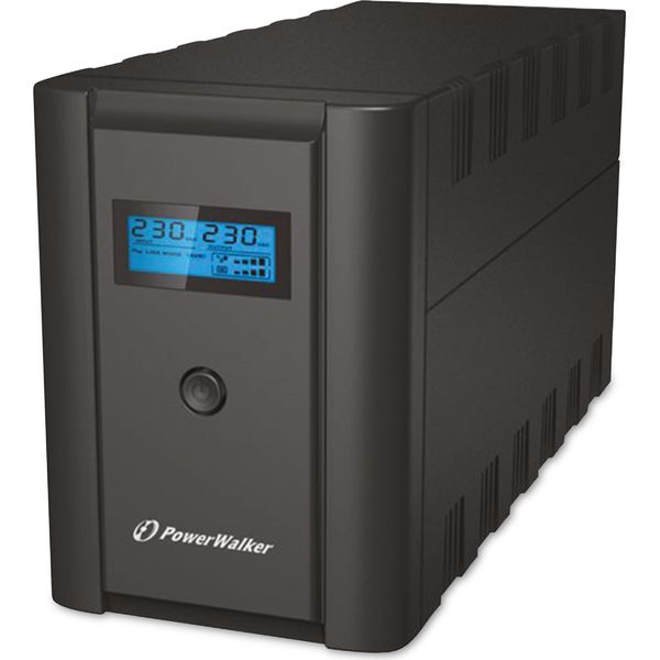 Powerwalker Vi 1200 Shl Gruppo Di Continuità (Ups) Line-Interactive 1,2 Kva 600 W 4 Prese Ca-image