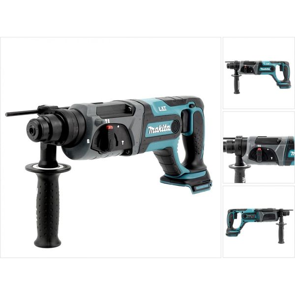 Makita Bhr 241 Tassellatore Combinato A Batteria 18V / Sds Plus / 1,9J - Senza Batterie, Senza Caricabatterie-image