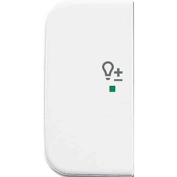 BUSCH-JAEGER Basculante 1-Fold, Simbolo Luminoso Bianco Alpino-image