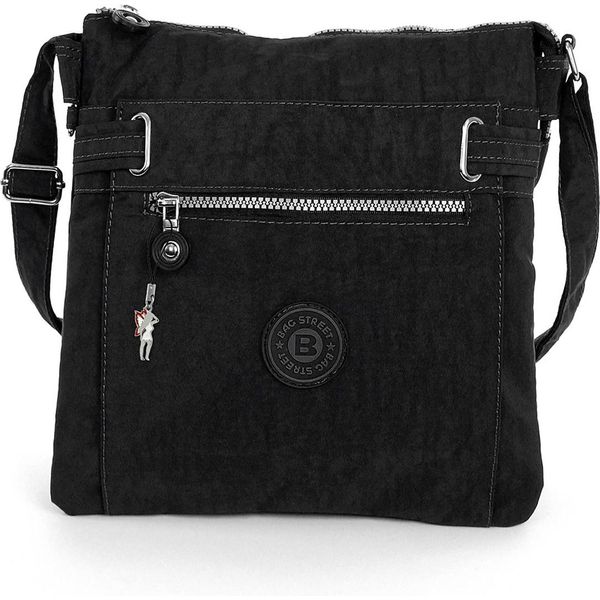 Borsa Street Nylon Borsa Donna Nero 26X9X27 OTJ207S-image