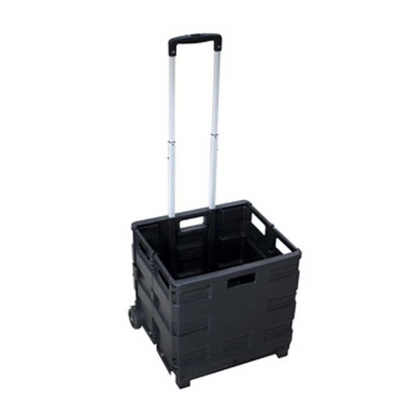Carrello Di Trasporto Pieghevole Pavo Con Cassetta Pieghevole, Capacità Di Carico: Fino A 35 Kg-image
