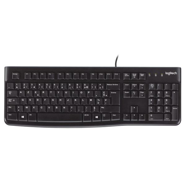 Logitech K120・Tastiera・Usb・Belgio (920-002525)-image