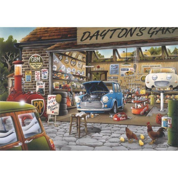 Puzzle Dell'anatolia - Dayton's Garage, 500 Pezzi-image
