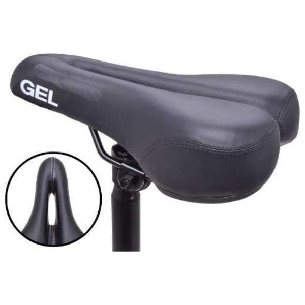 Filmer 47.043 Sella Per Bicicletta Nera - Trekking Con Lunghezza In Gel Incl. Morsetto Per Sella-image