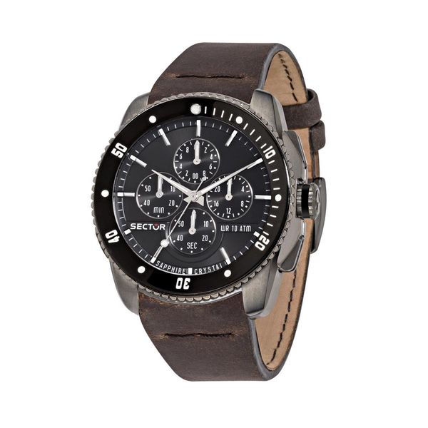 Orologio Sector Da Uomo Cronografo Al Quarzo Con Cinturino In Pelle R3271903002-image