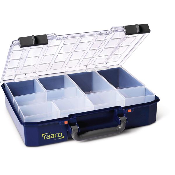 Raaco Carrylite 80 4X8-9 Blu Policarbonato (Pc), Polipropilene (Pp)-image