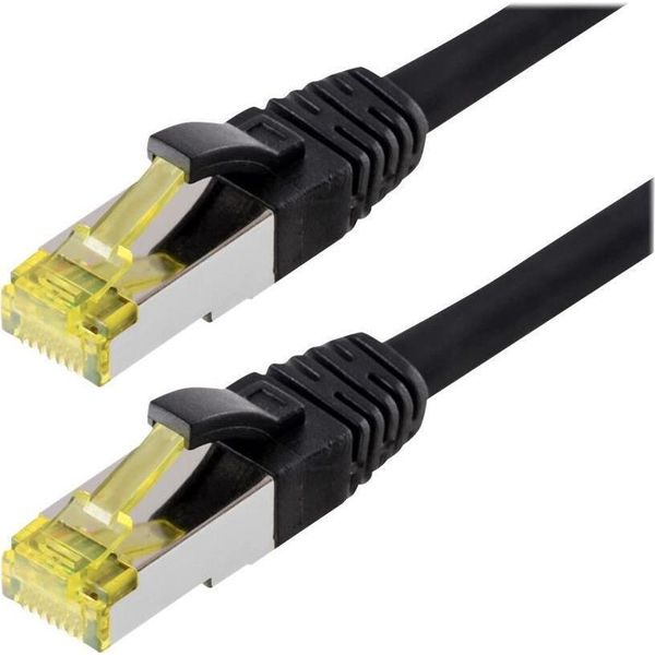 Helos - Patchkabel - RJ-45 (M) - RJ-45 (M) - 15 M - Sftp-Kabel (Pimf) - Cat 6A - Schwarz-image