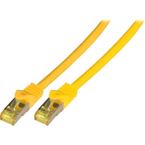 Efb MK7001.3Y Efb RJ45 Patchkabel S/Ftp,Cat.6A,Lszh,Cat.7 Rohk.,3M,Gelb-image