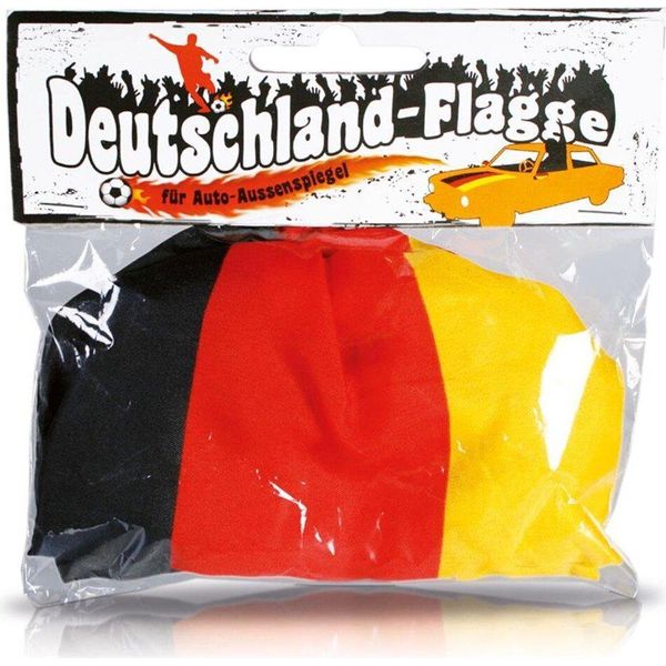 Cepewa Wm Specchietto Retrovisore Auto Elastico Lavabile Bandiera Germania-image