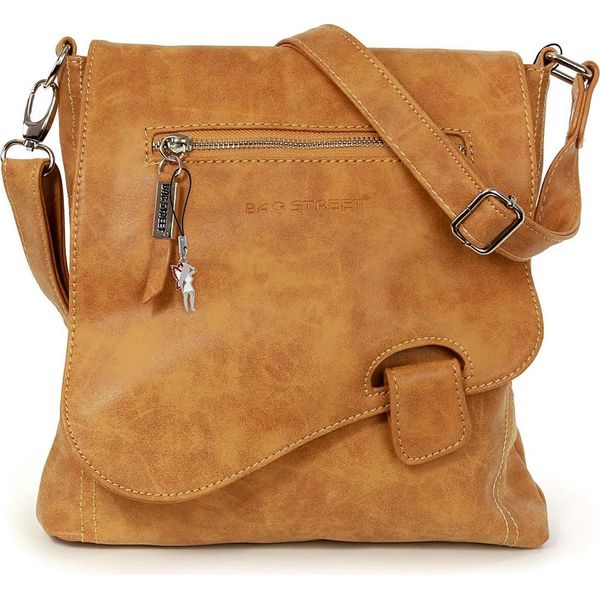 Borsa Street In Ecopelle Borsa Da Donna Cognac OTJ128C-image