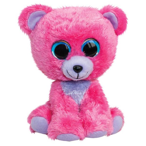 Peluche Orso Lumo Rosa Lampone 15 Cm-image