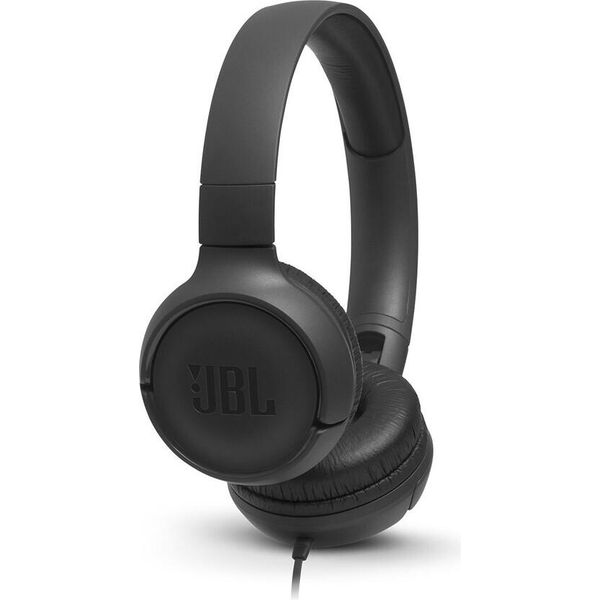 Jbl Tune 500 - Cuffie Con Microfono - On-Ear - Cablate - Spina Da 3,5 Mm - Nero (JBLT500BLK)-image
