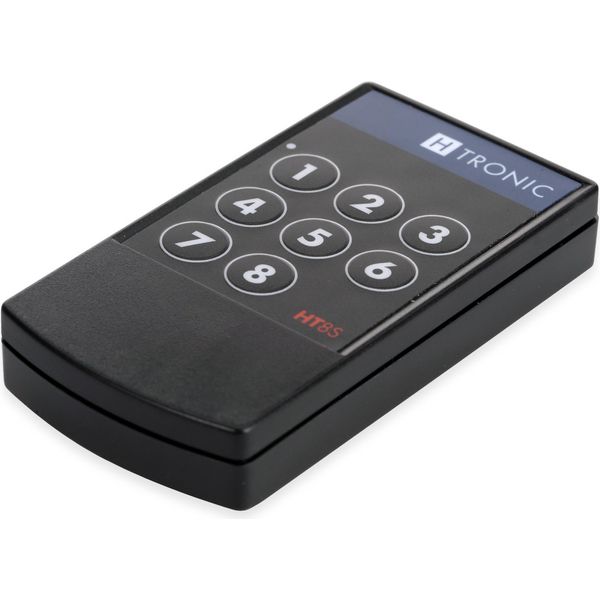 H-Tronic Trasmettitore A 8 Canali HT8S 1618180 1618180 Frequenza Radio 868,35 Mhz, 869,05 Mhz, 869,55 Mhz Portata Massima (In Campo Libero)-image