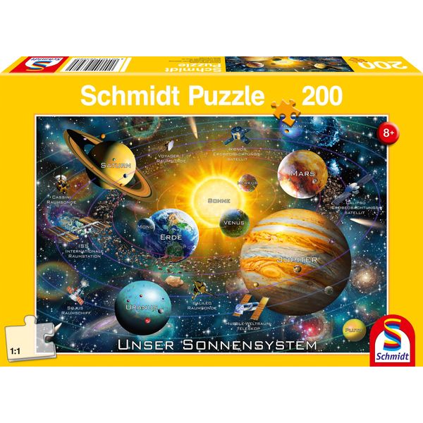 Schmidt Spiele Schmidt Spiele Puzzle Il Nostro Sistema Solare-image