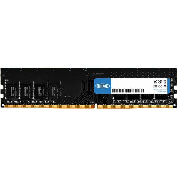 Origin Storage 8GB DDR4 3200Mhz Udimm 1Rx8 Non-Ecc 1.2V - 8 Gb - 1 X 8 Gb - DDR4 - 3200 Mhz - Dimm A 288 Pin-image