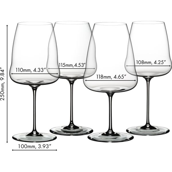 Riedel Winewings Tasting Set 1X 1234/0,07,33,97 4 StüCk 512300047-image