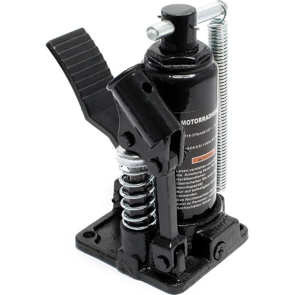 Ricambio Wiltec Per Cric Moto - Cilindro Idraulico - Cilindro Di Ricambio Per Piattaforma Di Sollevamento, Staffa Di Montaggio Per Moto Atv E Quad, Cric Per Riparazioni Moto-image