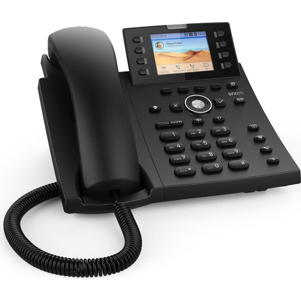 Snom 4390 Snom Telefon D335 Schwarz Ohne Netzteil-image