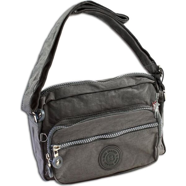 Borsa Street Borsa Leggera In Nylon Borsa Da Donna Grigio OTJ227K-image