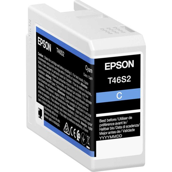 Epson T46S2 - 25 Ml - Cyan - Original - Tintenpatrone - FüR Surecolor SC-P700-image