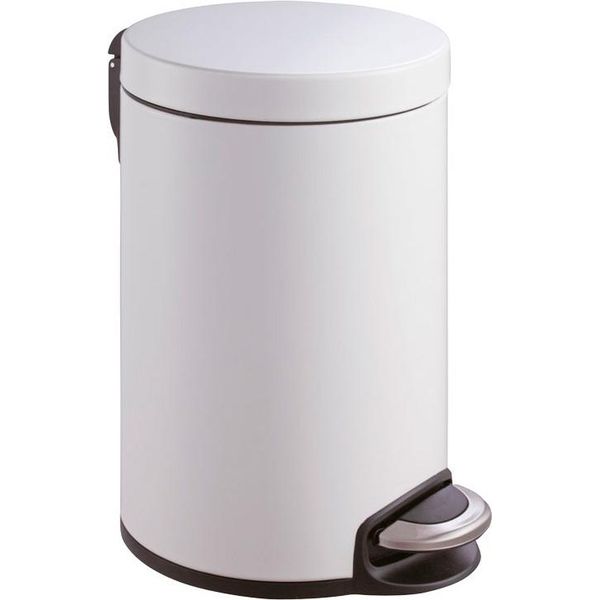 Eko - Serene Treteimer 20 Liter - Stainless Steel Plastic - Weiß-image