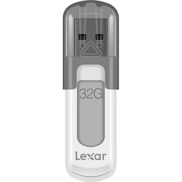 Lexar Jumpdrive V100 Unità Flash Usb 32 Gb Usb Tipo A 3.2 Gen 1 (3.1 Gen 1) Grigio, Bianco-image