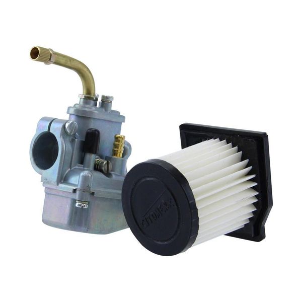 Hercules Prima M 2 3 4 5 10Mm Carburatore 85/10/ + Inserto Filtro Aria 22Mm Set Optima Jogging Hr Hobby Rider-image