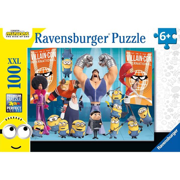 Ravensburger Puzzle Mimons 2: Il Cattivo Sta Arrivando Xxl 100 Pezzi-image