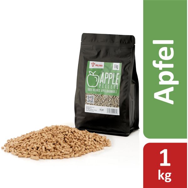 Bbq-Toro Pellet Di Mele Al 100% Di Legno Di Melo, 1 Kg, Pellet Per Affumicatura, Pellet Di Legno, Per Barbecue E Altro Ancora-image