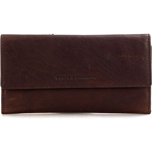 Spikes & Sparrow Pelle Portafoglio Bronco Wallet Rfid Dark Brown Marrone Scuro-image