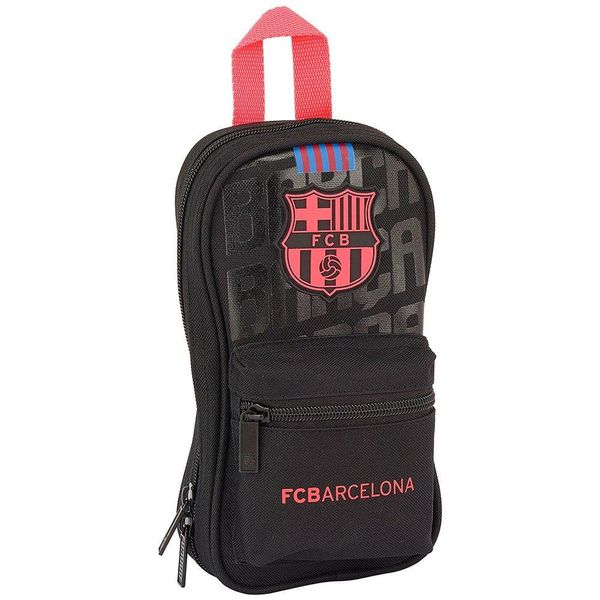 Zaino Con Portamatite F.C. Barcelona Nero (33 Pezzi)-image