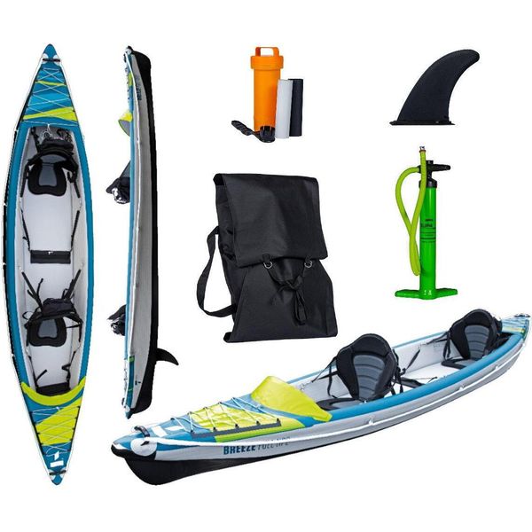 Tahe HP2 Kayak Air Breeze Full Canoa Gonfiabile Da Turismo 2 Persone 410Cm-image