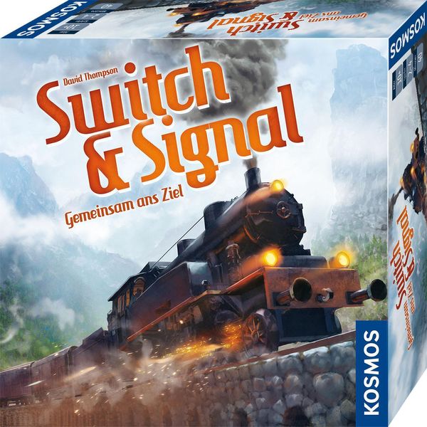 Kosmos Switch & Signal, Familienspiel, Brettspiel, Gesellschaftsspiel, Kooperatives Spiel, Ab 10 Jahren, 694265-image