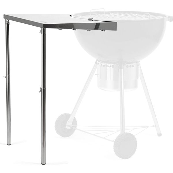 Tavolino Bbq-Toro In Acciaio Inox Per Bollitore Ø 57 Cm Tavolino-image