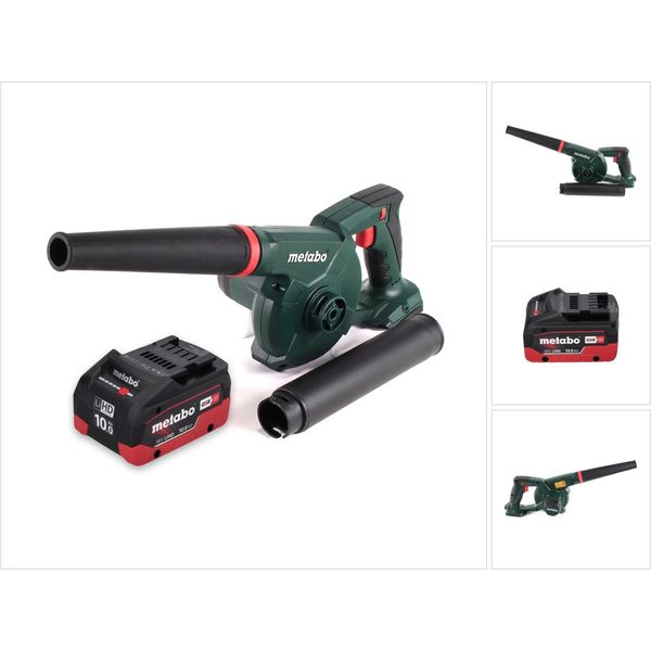Metabo Ag 18 Soffiatore A Batteria 18 V + 1X Batteria 10,0 Ah - Senza Caricabatterie-image