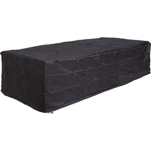Copertura HWC-J41, Telo Di Protezione, Set Di Tavoli Da Giardino 75X255X120Cm, Antracite-image