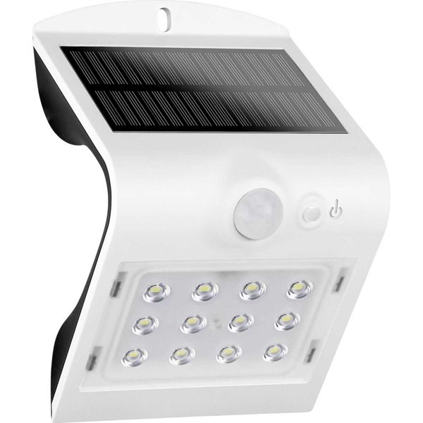 Farfalla Led Solare Rev Con Rilevatore Di Movimento 1,5W Bianco-image