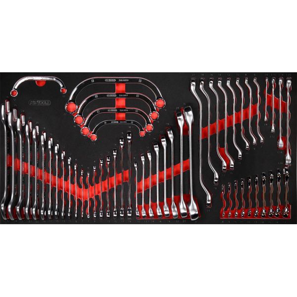 Ks Tools Set Di Chiavi Con Inserto In Schiuma 54 Pezzi - 813.0054-image